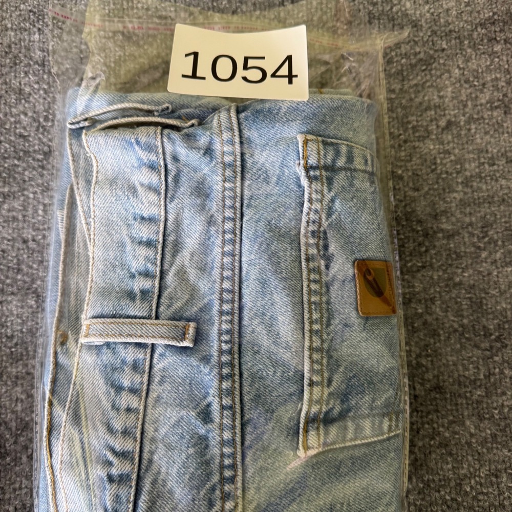 Carhartt Jeans Mens 42x30 Workwear Cotton Traditional Fit Light Blue Vintage 00s - Picture 11 of 11